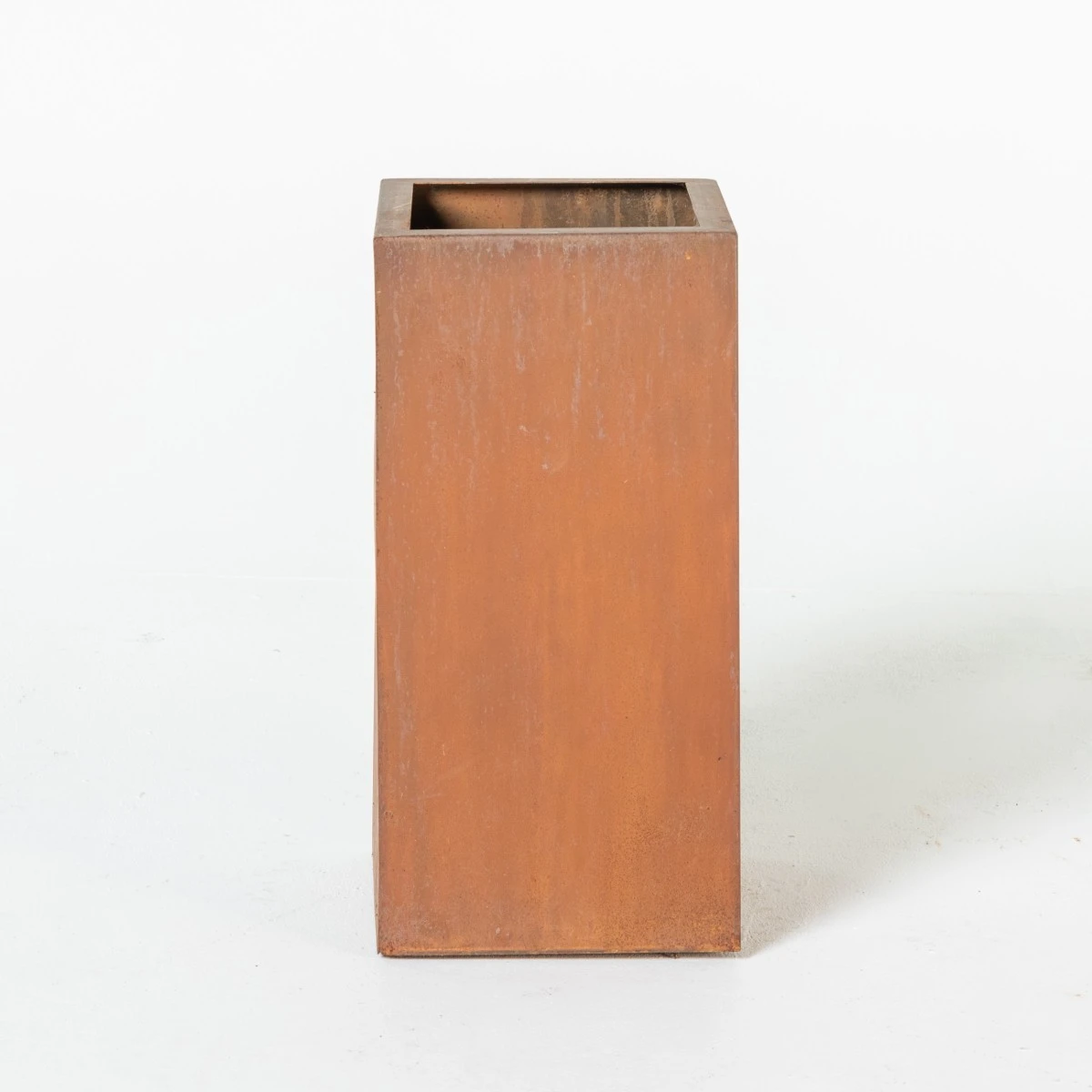 Outdoor Planter Corten Steel Cube 3 Outdoor Planter Corten Steel Cube - Image 3