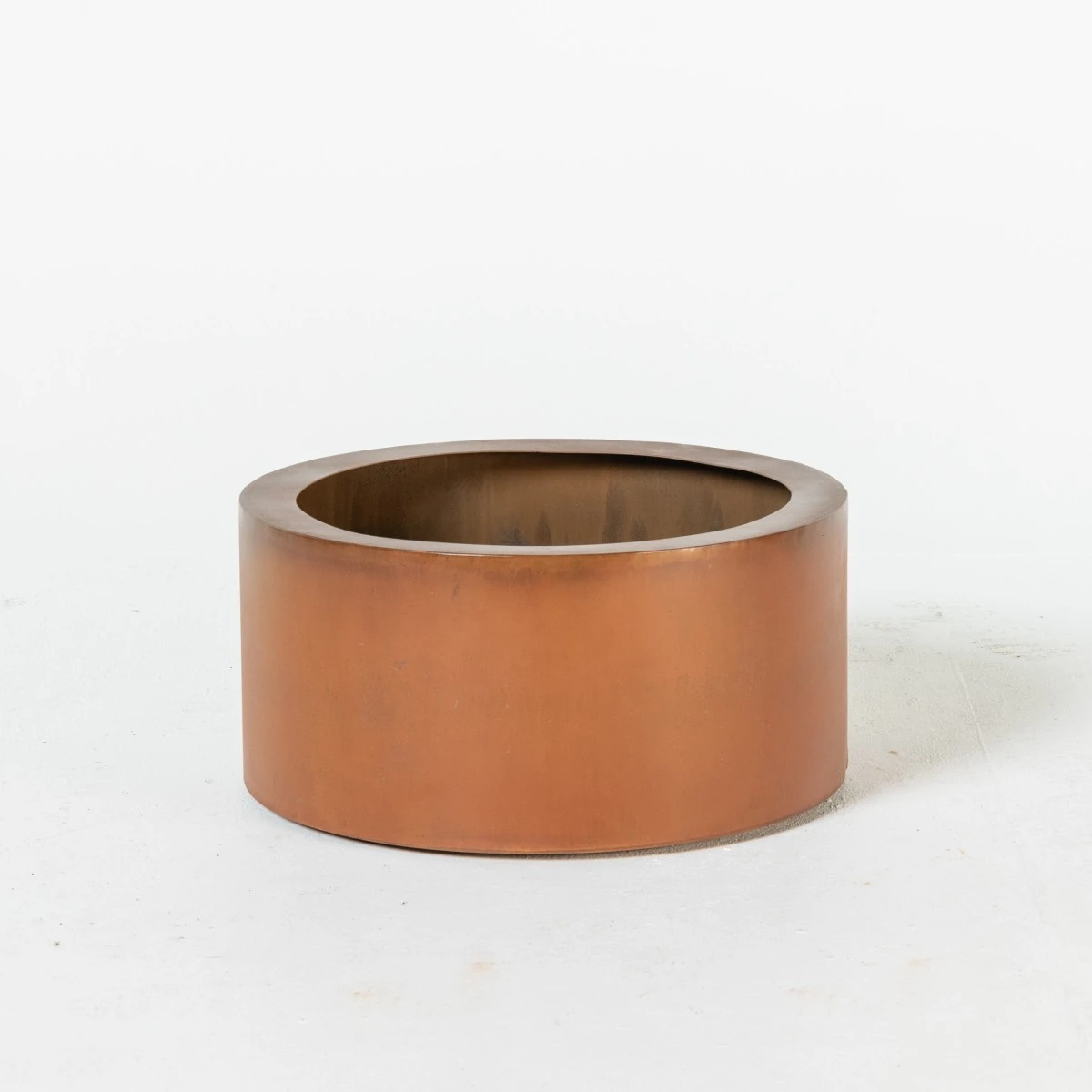 Outdoor Planter Corten Steel Cylinder 5 Outdoor Planter Corten Steel Cylinder - Image 5