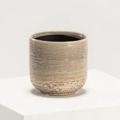 Indoor Pot Issa – Grey -Plant Discount Store IND IG13 4 3 scaled 1