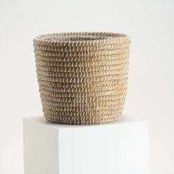 Indoor Pot Jula White – Natural -Plant Discount Store IND JW31 6 scaled 1