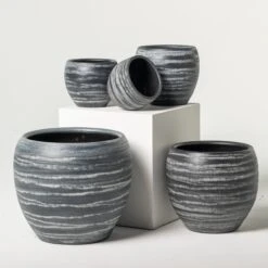 Indoor Pot Koen β Anthracite