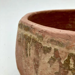 Seres Bowl Antiqued Red Stone Outdoor Pot 8 Seres Bowl Antiqued Red Stone Outdoor Pot -Plant Discount Store SERB 628b00620dfce