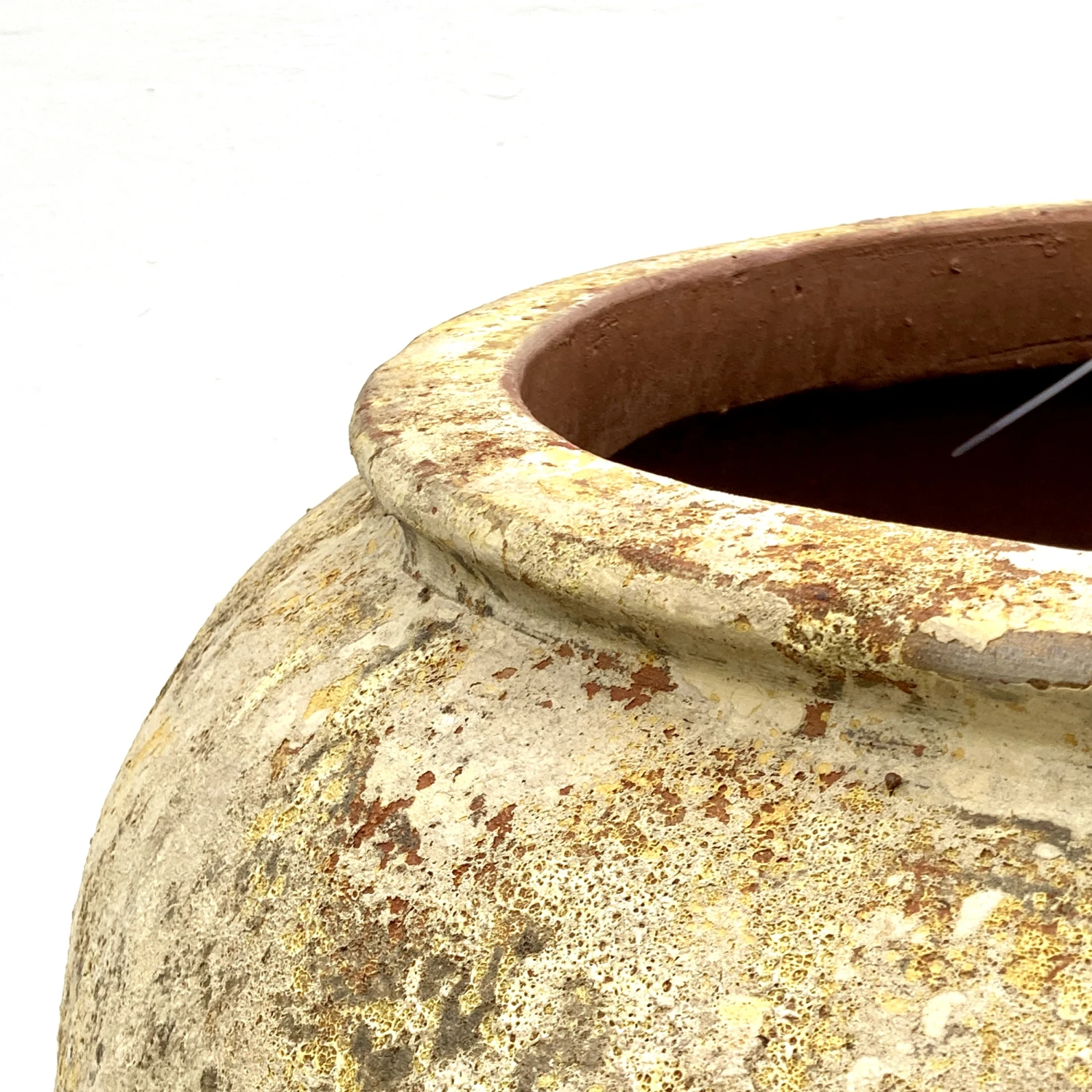 Atlas Urn Rhodes Yellow Outdoor Pot 2 Atlas Urn Rhodes Yellow Outdoor Pot - Image 2