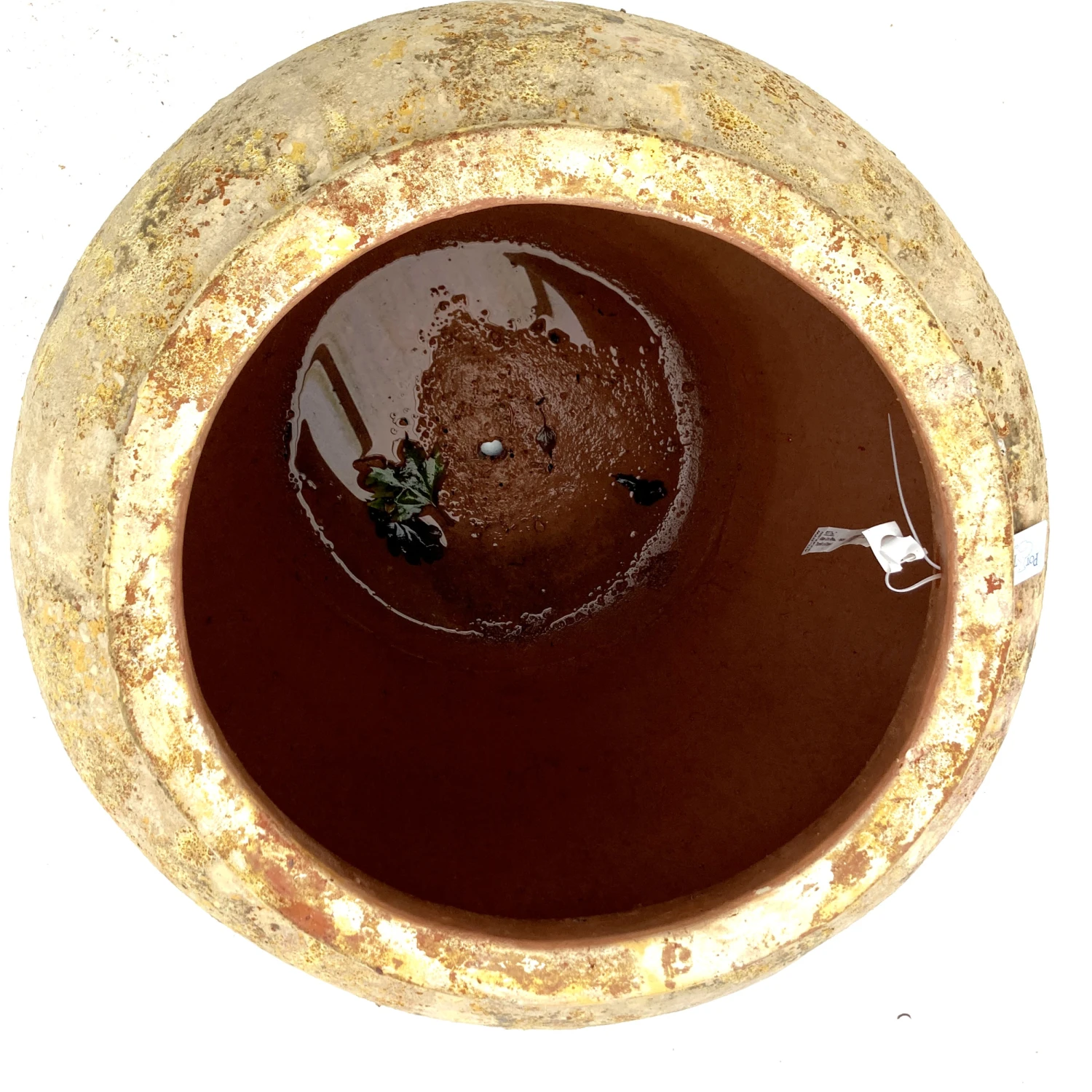 Atlas Urn Rhodes Yellow Outdoor Pot 4 Atlas Urn Rhodes Yellow Outdoor Pot - Image 4